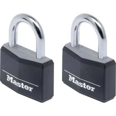 Masterlock Aluminium Vinyl Padlock Keyed Alike Masterlock Aluminium Vinyl Padlock Keyed Alike
