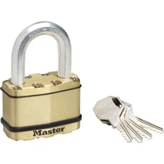 Masterlock Excell Brass Finish Padlock
