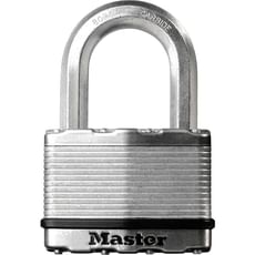 Masterlock Excell Laminated Steel Padlock Pack of 3 Keyed Alike