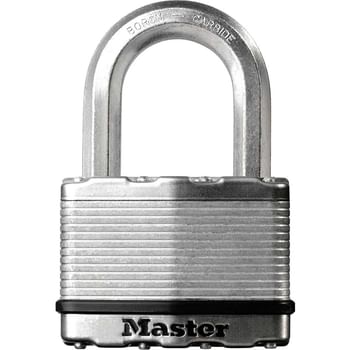 Masterlock Excell Laminated Steel Padlock Pack of 3 Keyed Alike