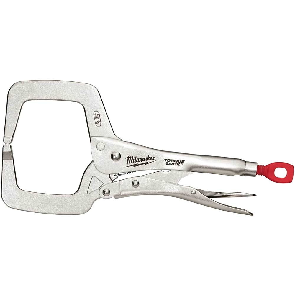 455mm Locking C-Clamp Pliers - 160mm Jaw Capacity - Extra-Long Jaw Profile - View #13