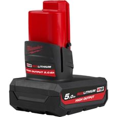 Milwaukee M12 HB5 12v Cordless High Output Li-ion Battery 5ah Milwaukee M12 HB5 12v Cordless High Output Li-ion Battery 5ah