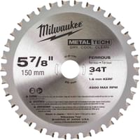 Milwaukee Endurance Metal Steel Cutting Circular Saw Blade