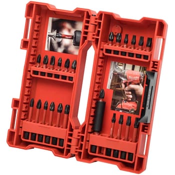 Milwaukee 24 Piece Shockwave Impact Screwdriver Bit Set