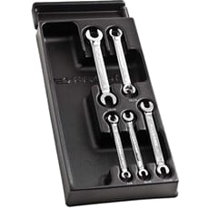Facom MOD.43 5 Piece Flare Nut Spanner Set in Module Tray