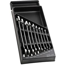Facom MOD.44-1 9 Piece Open End Spanner Set in Module Tray