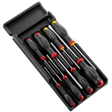 Facom Protwist 8 Piece Slotted and Phillips Screwdriver Set