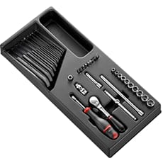 Facom MOD.RL161-26 36 Piece 1/4" Drive Hexagon Socket Set