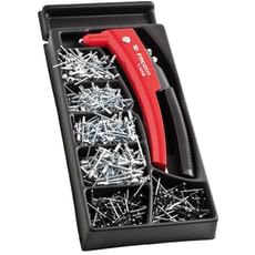 Facom Riveter and Rivets in Plastic Module Tray Facom Riveter and Rivets in Plastic Module Tray