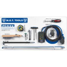 Sealey MOT Tool Shadow Board and Tool Kit