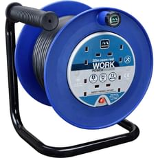 Masterplug 4 Socket Heavy Duty Cable Extension Reel 240v Masterplug 4 Socket Heavy Duty Cable Extension Reel 240v