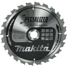 Makita SPECIALIZED Circular Saw Blade for Knot and Nail Cutting