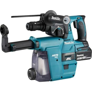 Makita DHR243 18v LXT Cordless SDS Hammer Drill and Dust Unit