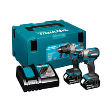 Makita DLX2579TJ 18v LXT Cordless Brushless Combi Drill and Impact Driver Kit