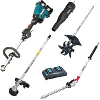 Makita DUX60 Twin 18v LXT Cordless Brushless Split Shaft Garden Multi Tool Set