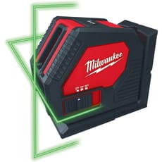 Milwaukee CLL-C Self Levelling Green Cross Line Laser Level
