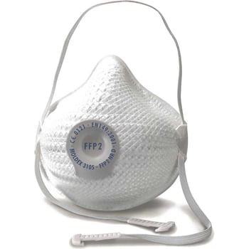 Moldex 3105 AirWave Moulded Disposable Dust Mask FFP2