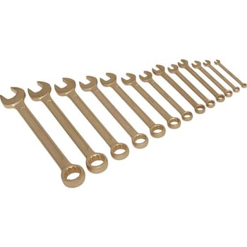 Sealey 13 Piece Non Sparking Combination Spanner Set