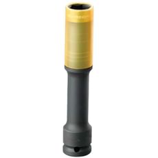 Facom 1/2" Long Reach Reinforced Impact Socket for Alloy Wheels Metric