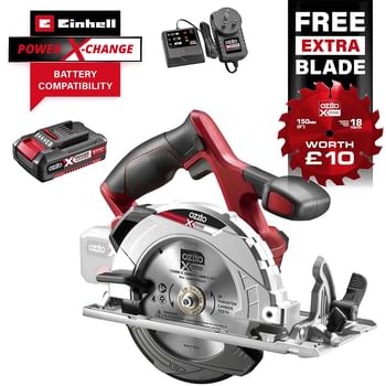Ozito PXCSS 18v Cordless Circular Saw 150mm