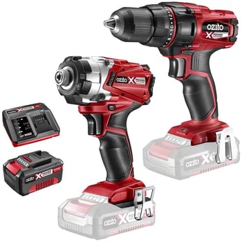Ozito PXDDGK-100U 18v Cordless 2 Piece Drill and Impact Driver Kit