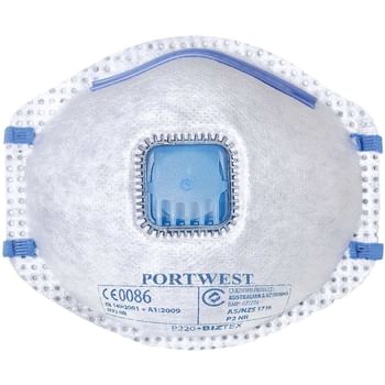 Portwest FFP2 Carbon Layer Valved Disposable Dust Masks