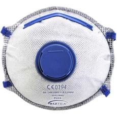 Portwest FFP2 Carbon Valved Dolomite Dust Masks