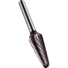 Dormer P821C TiAlN Ball Nosed Cone Carbide Burr Dormer P821C TiAlN Ball Nosed Cone Carbide Burr