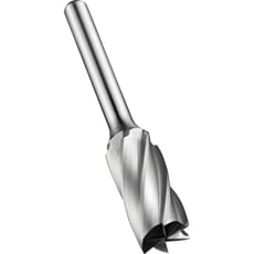 Dormer P833 Bright Cylinder Carbide Burr With Endcut Dormer P833 Bright Cylinder Carbide Burr With Endcut
