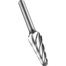 Dormer P842 Bright Ball Nosed Cone Carbide Burr Dormer P842 Bright Ball Nosed Cone Carbide Burr