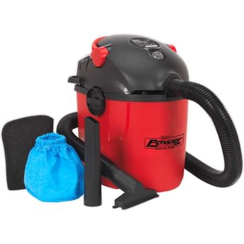 Sealey PC100 Wet and Dry Vacuum Cleaner 10L