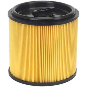 Sealey Locking Cartridge Filter for PC200 and PC300 Vacuum Cleaners