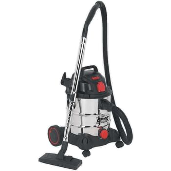 Sealey PC200SDAUTO Industrial Wet and Dry Vacuum Cleaner 20L