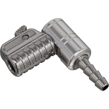 Sealey Angled Swivel 6mm Bore Clip On Tyre Inflator Connector