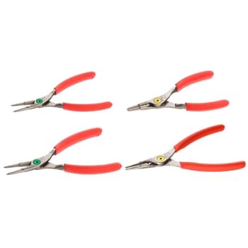 Facom PCSNJ4 4 Piece Straight Nose Circlip Plier Set
