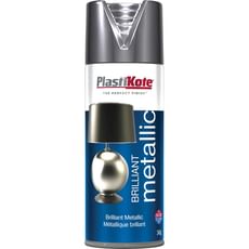 Plastikote Brilliant Metallic Aerosol Spray Paint