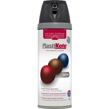 Plastikote Premium Satin Aerosol Spray Paint