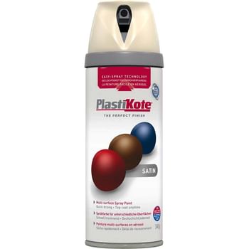 Plastikote Premium Satin Aerosol Spray Paint