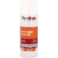 Plastikote Trade Quick Dry Acrylic Spray Paint