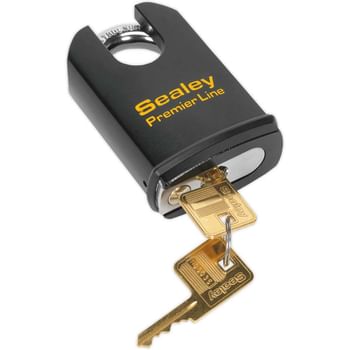 Sealey Steel Padlock Shrouded Shackle