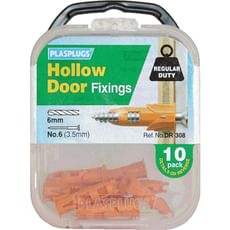 Plasplugs Hollow Door Fixings