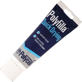 Polycell Trade Quick Dry Polyfilla Tube