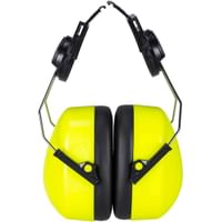 Portwest High Vis Clip On Ear Defenders for Endurance Helmets