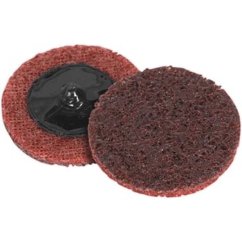 Sealey Quick Change Abrasive Preparation Pads 50mm