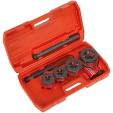 Sealey 5 Piece Pipe Threading Kit BSPT