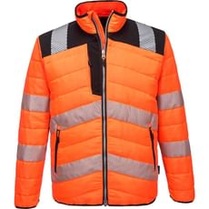 Portwest PW3 Mens Hi Vis Baffle Jacket