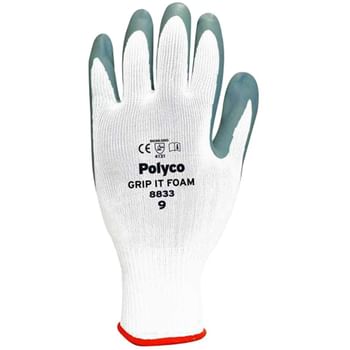 Polyco Grip It Foam Safety Nitrile Gloves