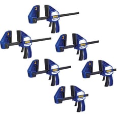 Quick-Grip 6 Piece Heavy Duty Xtreme One Handed Clamp Kit