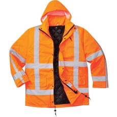 RWS Hi Vis Traffic Jacket and Detachable Lining RWS Hi Vis Traffic Jacket and Detachable Lining