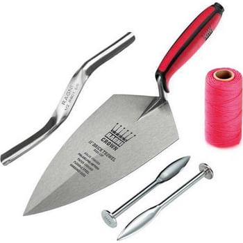 Ragni 4 Piece Bricklaying Trowel Set